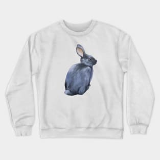 Black Rabbit Crewneck Sweatshirt